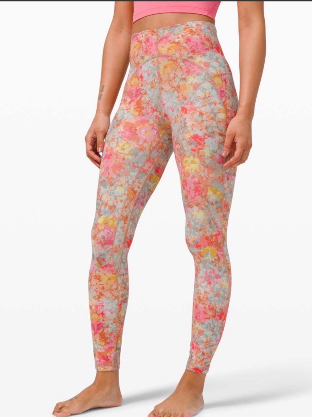 Align Lululemon athletica Inflorescence Multi  Leggings 27”